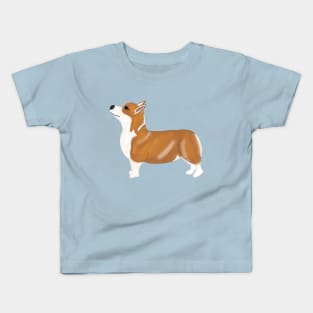 Welsh Corgi - Cartoon Kids T-Shirt